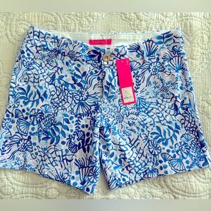 EUC Lilly Pulitzer Jayne Knit Short in Calla Lilly Pink